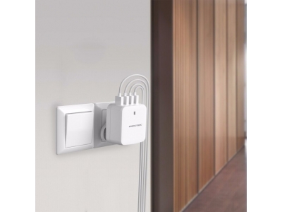 Ennotek 4-Port USB Travel Wall Charger (6.8 Amp)