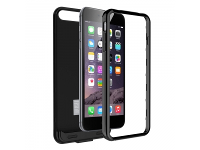 iPhone 6 Battery Case [Apple MFi Certified] Ennotek® Slim Charger Case with 3100mAh Built-in Battery Pack for iPhone 6s / 6, Black (IP6-03)