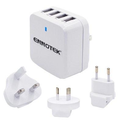 <b>USB Charger ></b> <br><br> QuickCharge2.0 enable save you hours, whether it’s a smartphone, tablet or a MP3 player - all can be charged at the same time with one powerful Mains Charger.